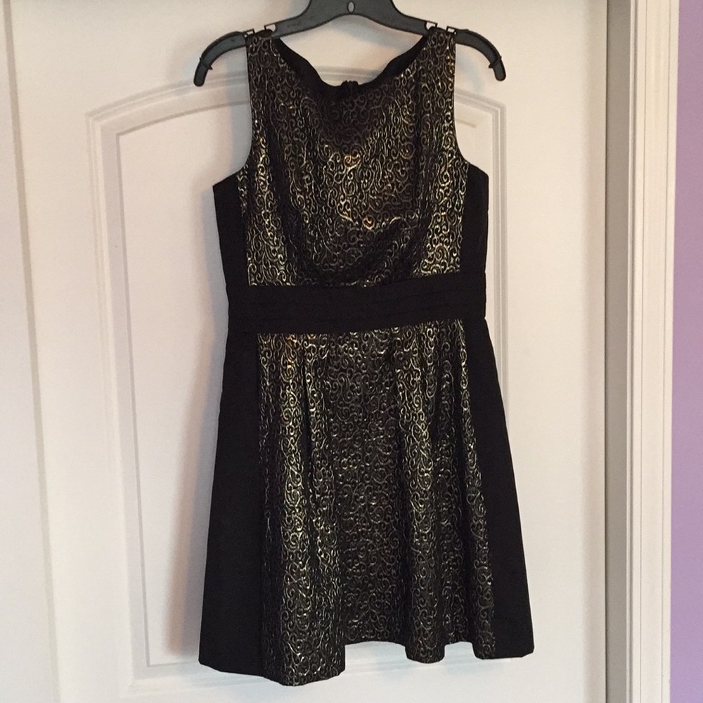 Black and Gold Limited Cocktail dress.